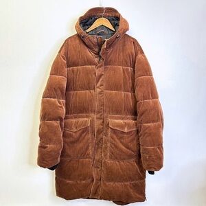 American Eagle Outfitters Brown Corduroy Puffer Jacket